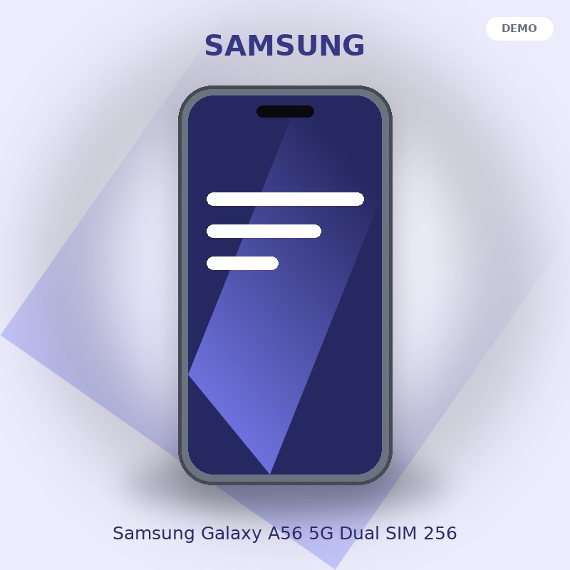 گوشی موبایل سامسونگ مدل Galaxy A56 5G دو سیم‌کارت ظرفیت 256 گیگابایت و رم 12 گیگابایت - نمای اصلی