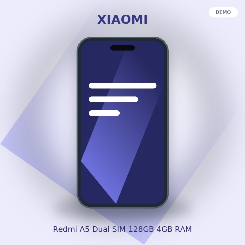 گوشی موبایل شیائومی مدل Redmi A5 دو سیم‌کارت ظرفیت 128 گیگابایت و رم 4 گیگابایت - نمای اصلی