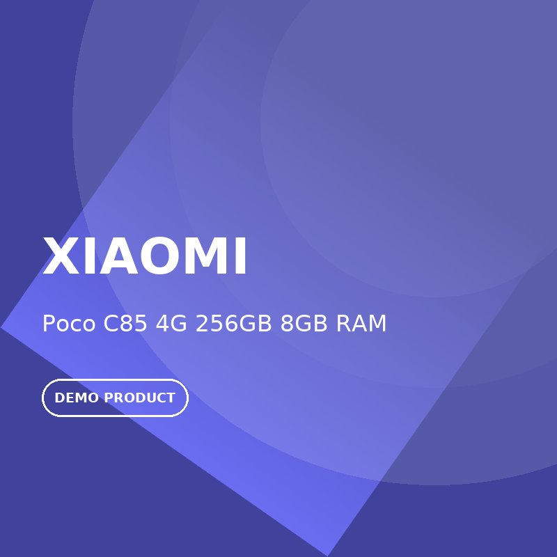 گوشی موبایل شیائومی مدل Poco C85 4G ظرفیت 256 گیگابایت و رم 8 گیگابایت - مشخصات
